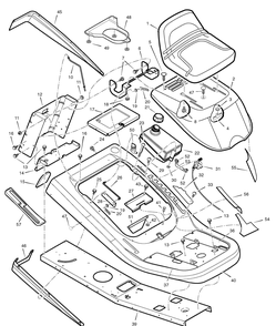 Part Location Diagram of 111-3047 Murray Book, Instruction